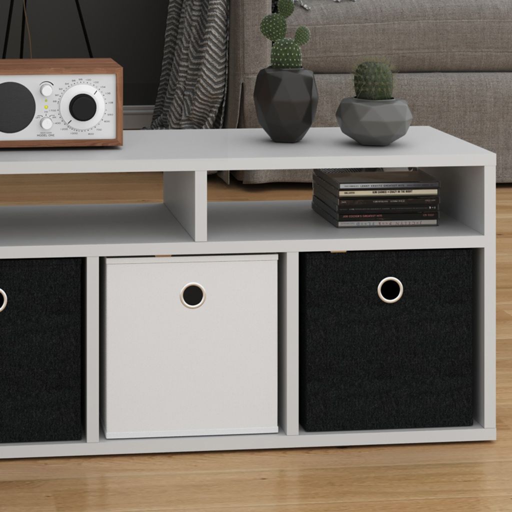 Raumteiler Vicco Hylda Weiß 84.4 x 39 cm, Model 29935