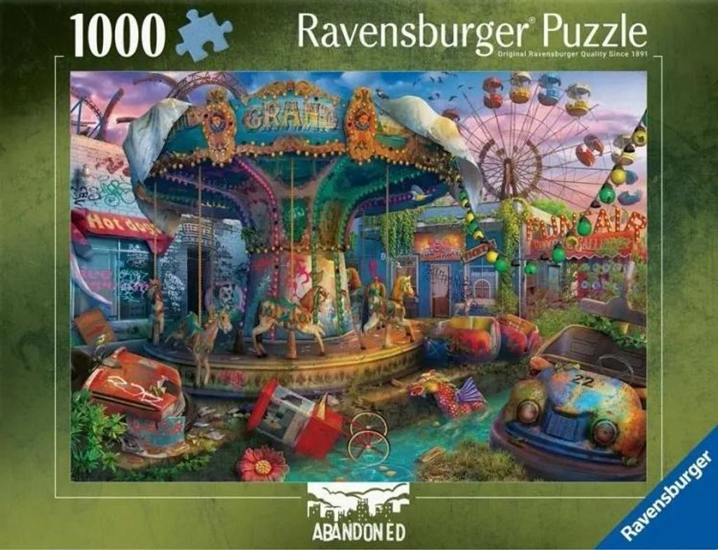 Ravensburger Puzzle 1000 Teile: Dunkler Karneval Produktbild 