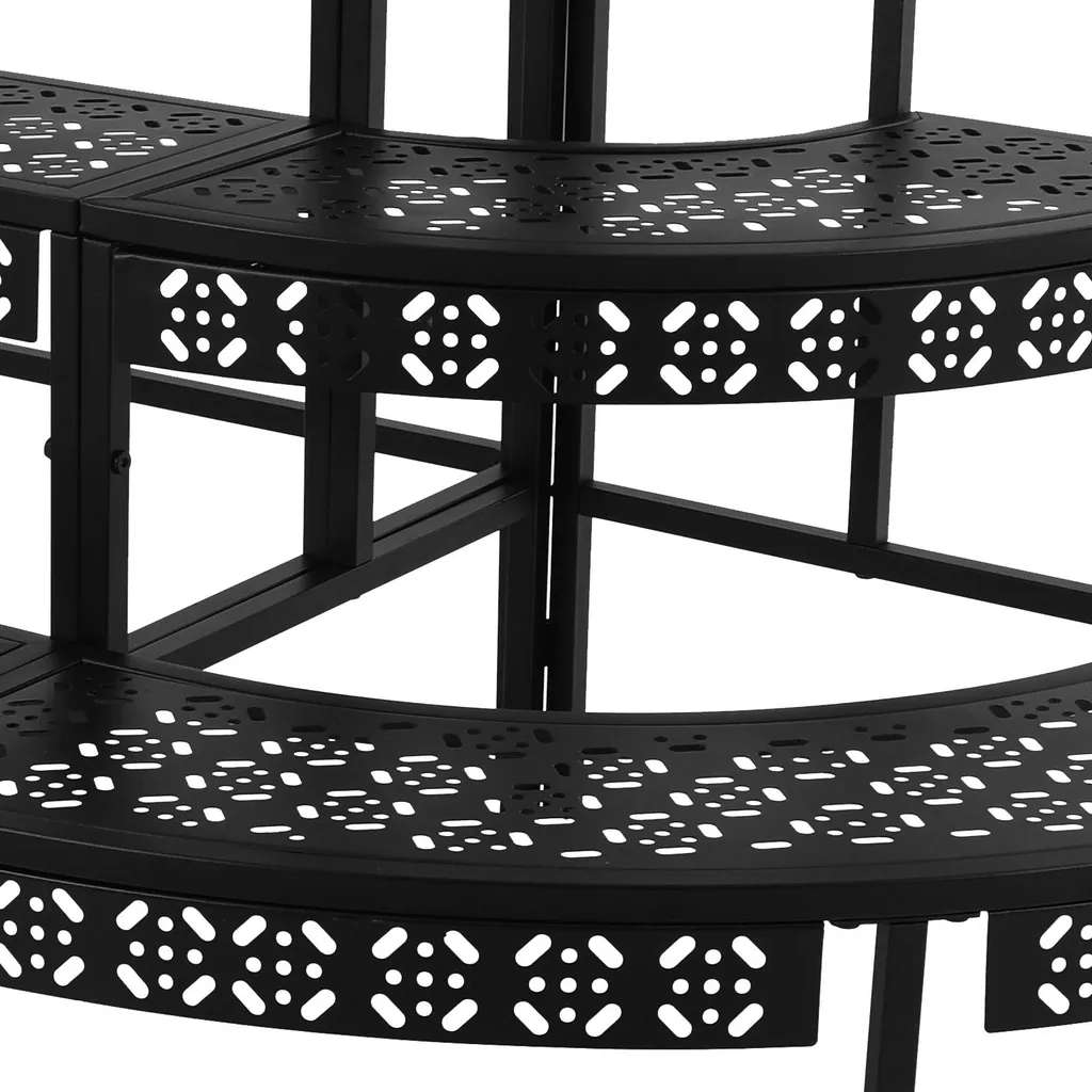 Support fleurs vertical 3 étages pour optimiser l'espace de votre véranda
