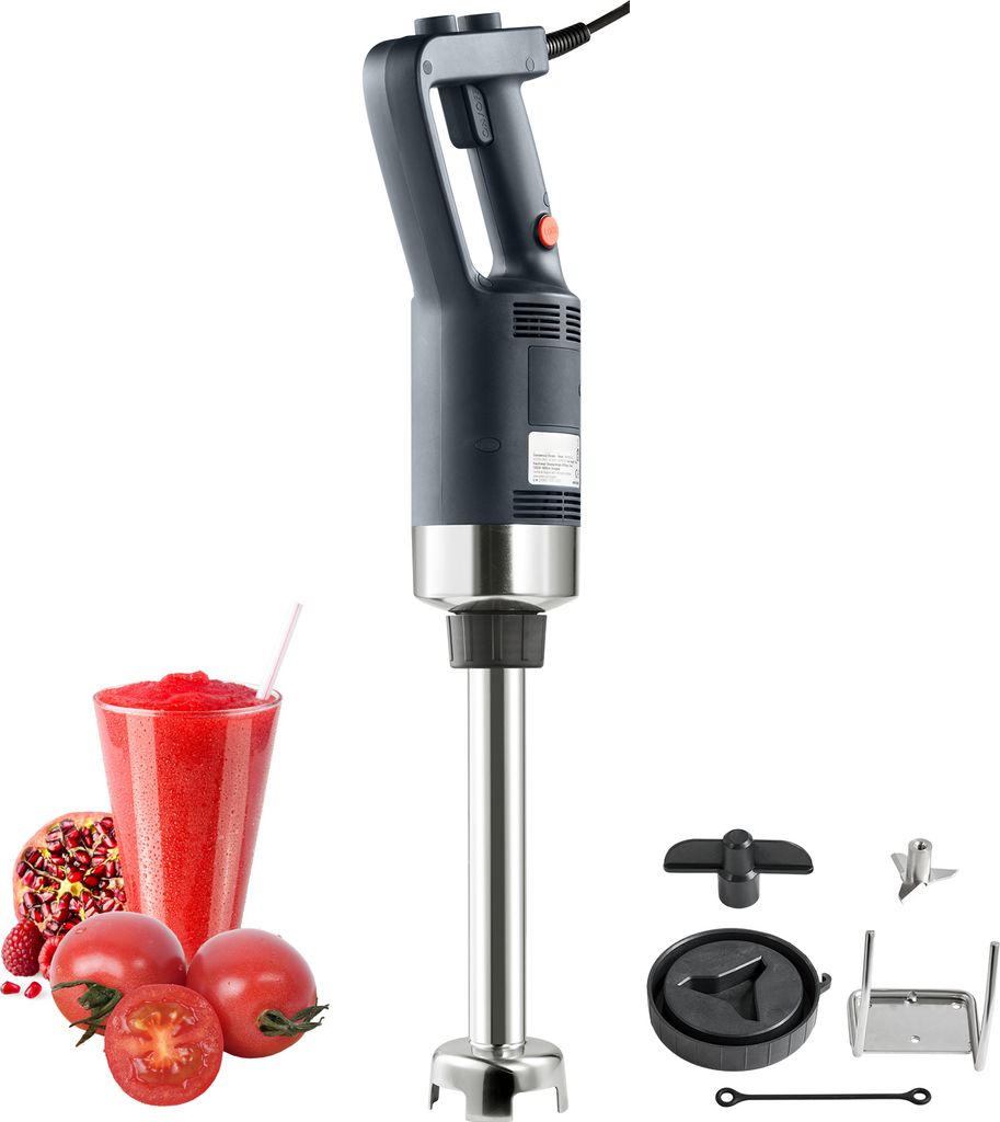 SucceBuy Kommerzieller Stabmixer von, 750 W Hochleistungs-Handmixer, Küchen-Stabmixer mit variabler Geschwindigkeit und Klinge aus 304er Edelstahl...