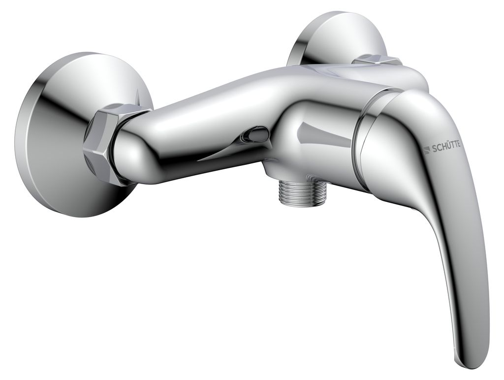 SCHÜTTE Duscharmatur ATHOS, Wasserhahn Bad, Mischbatterie Dusche in Chrom