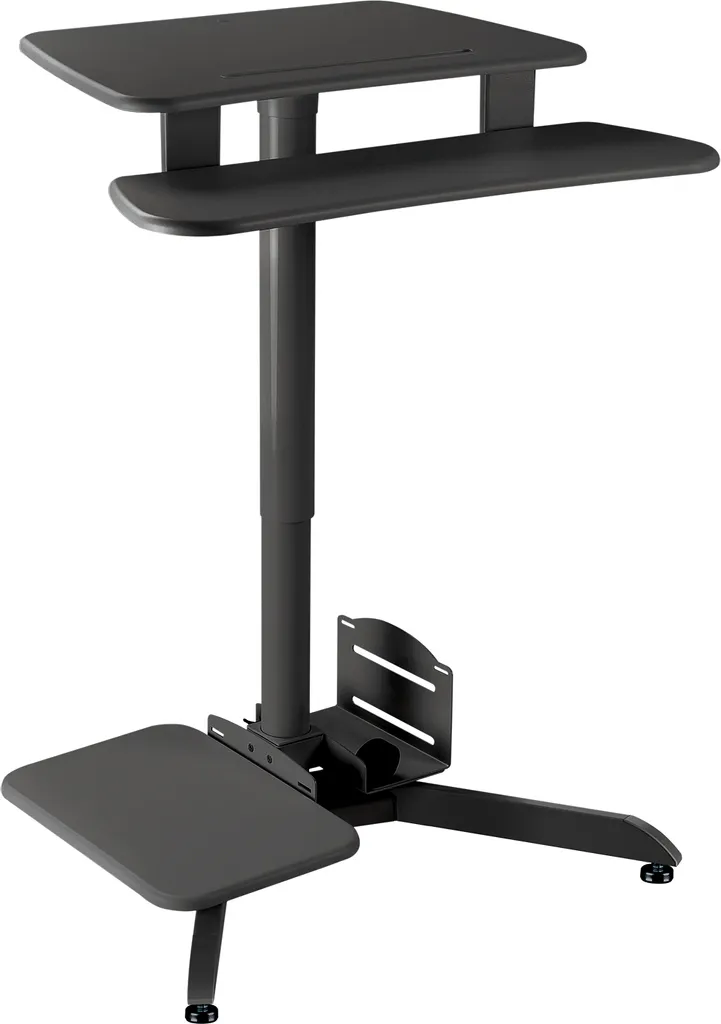 Bureau assis-debout ergonomique réglable pour home office moderne