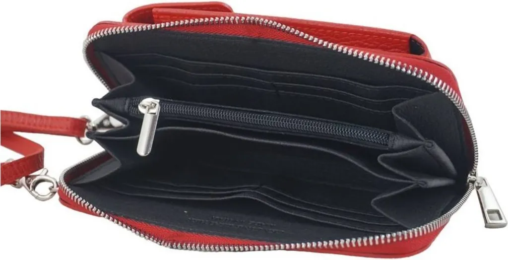Barberini's Sacs 908755633 avec compartiments zippés et cuir résistant