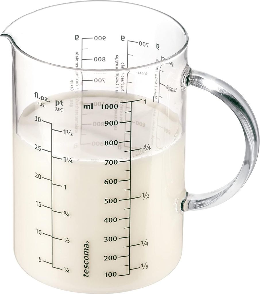 Tescoma 630434, 1 l, g, ml, oz, Sklo, Průhledná, 105 mm, Obrázek produktu 