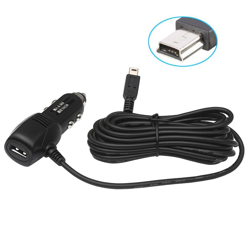 G64C KFZ Auto Ladegerät mit Mini USB Ladekabel – 3,5 m Navi Produktbild 