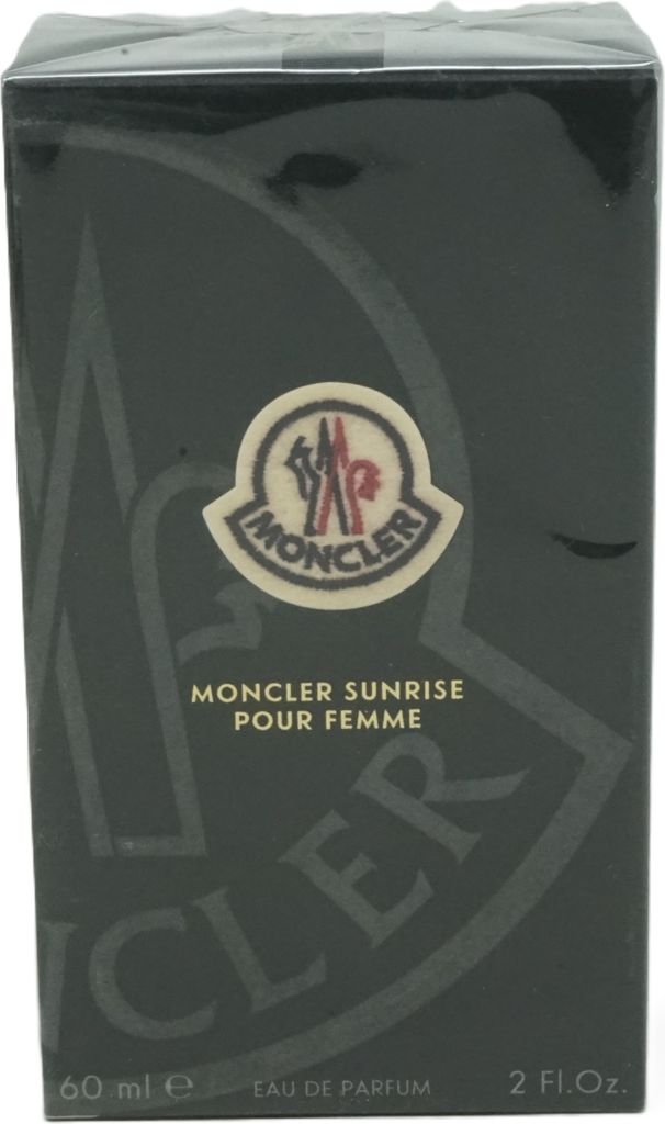 A box of Moncler Sunrise Pour Femme Eau de Parfum.