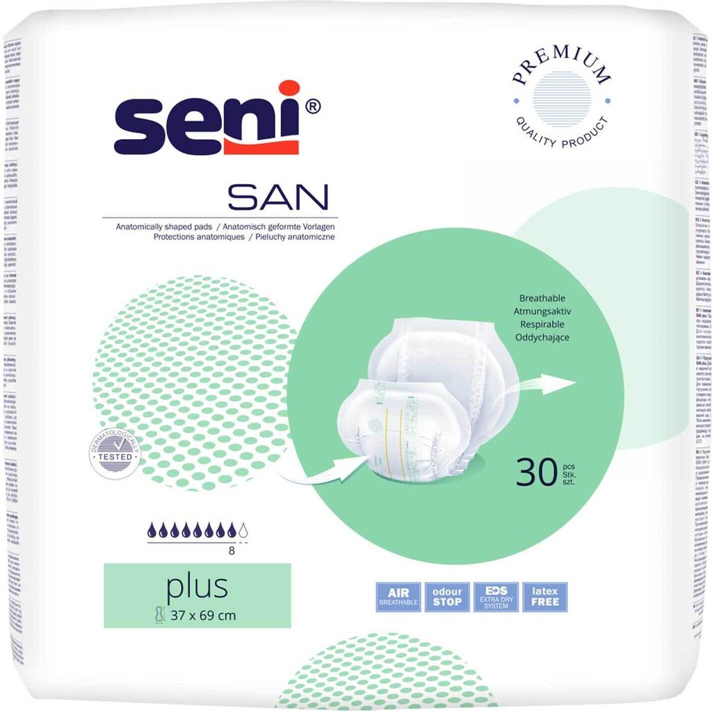 Seni San Plus - 1 confezione da 30 pastiglie Immagine del prodotto 