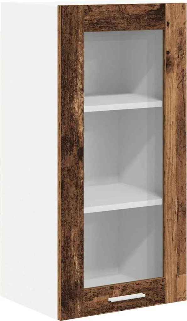 vidaXL Armadio a Muro 40x31x80 cm - Legno di Recupero per Arredo Industrial