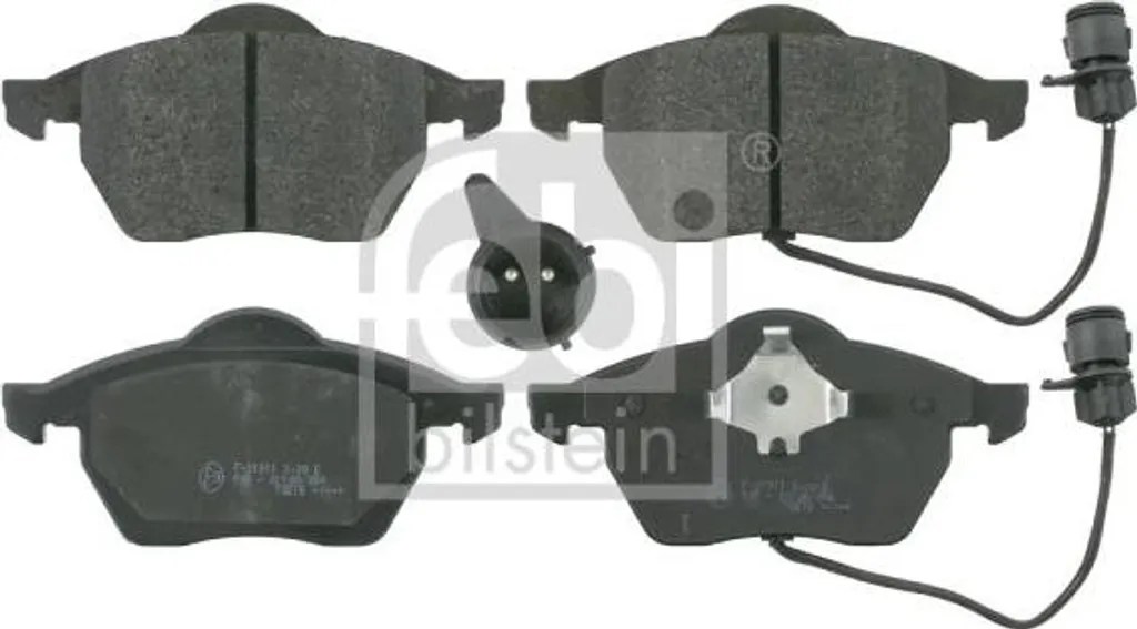 Jeu de plaquettes de frein à disque 16058 Febi Bilstein pour Audi A6 4A