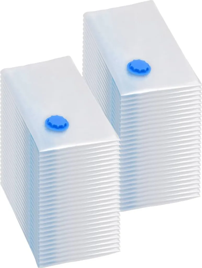 Sacs de compression sous vide 80x60 cm étanches - Pack de 50 unités