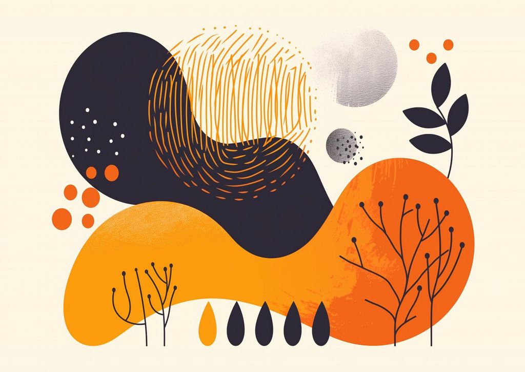 Plakat 42x29,7cm Herbstliche Motivationen