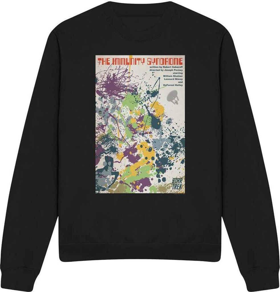 Star Trek - "The Original Series Episode 47" Sweatshirt für Herren/Damen Uni TV11602 (XXL) (Schwarz)