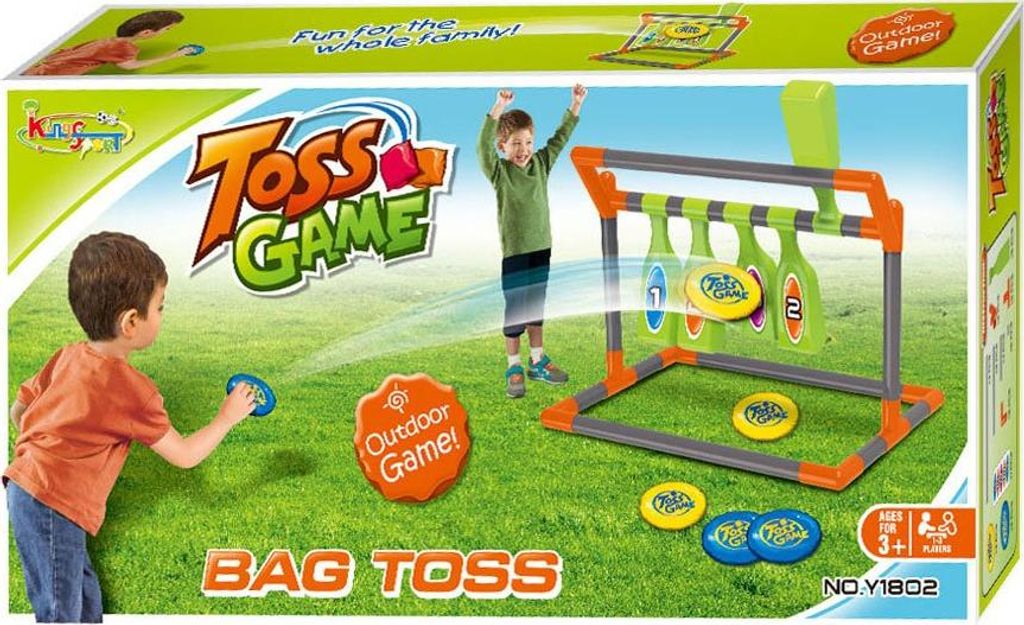 Werpspiel Sandsäckchen Spiel für Kinder - buntes Outdoor-Spielzeug
