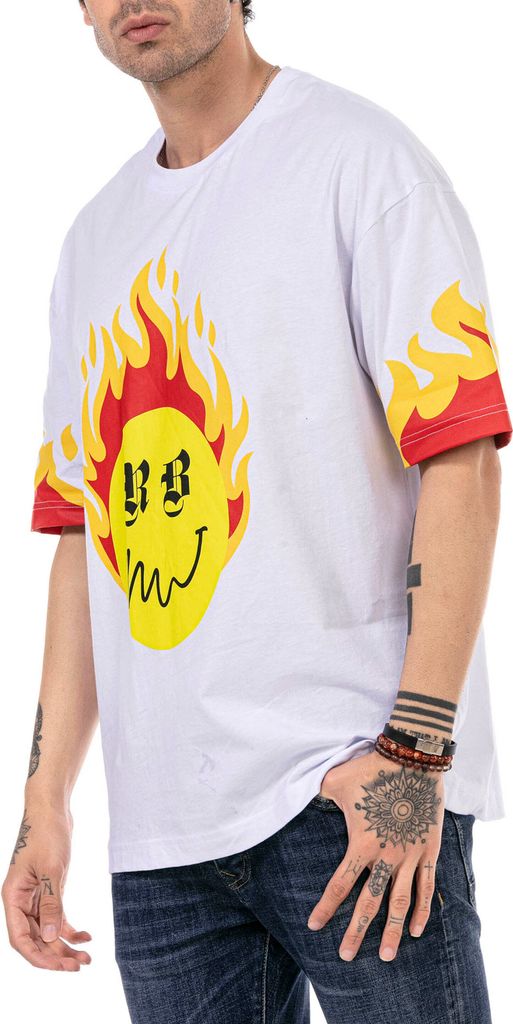 Red Bridge Herren T-Shirt Weiß M