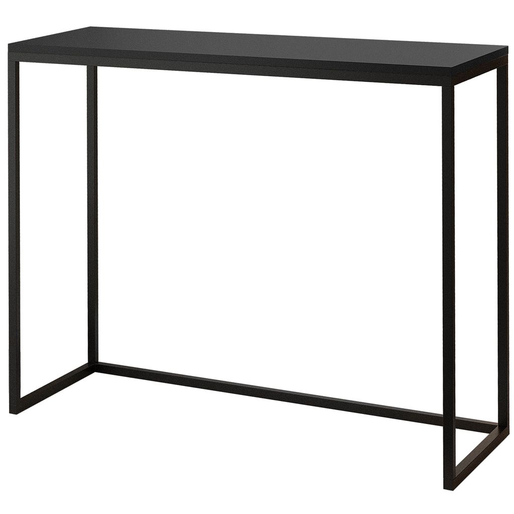 Furneo | Konsolentisch - 100 cm - Schwarz matt - Elegantes Produktbild 