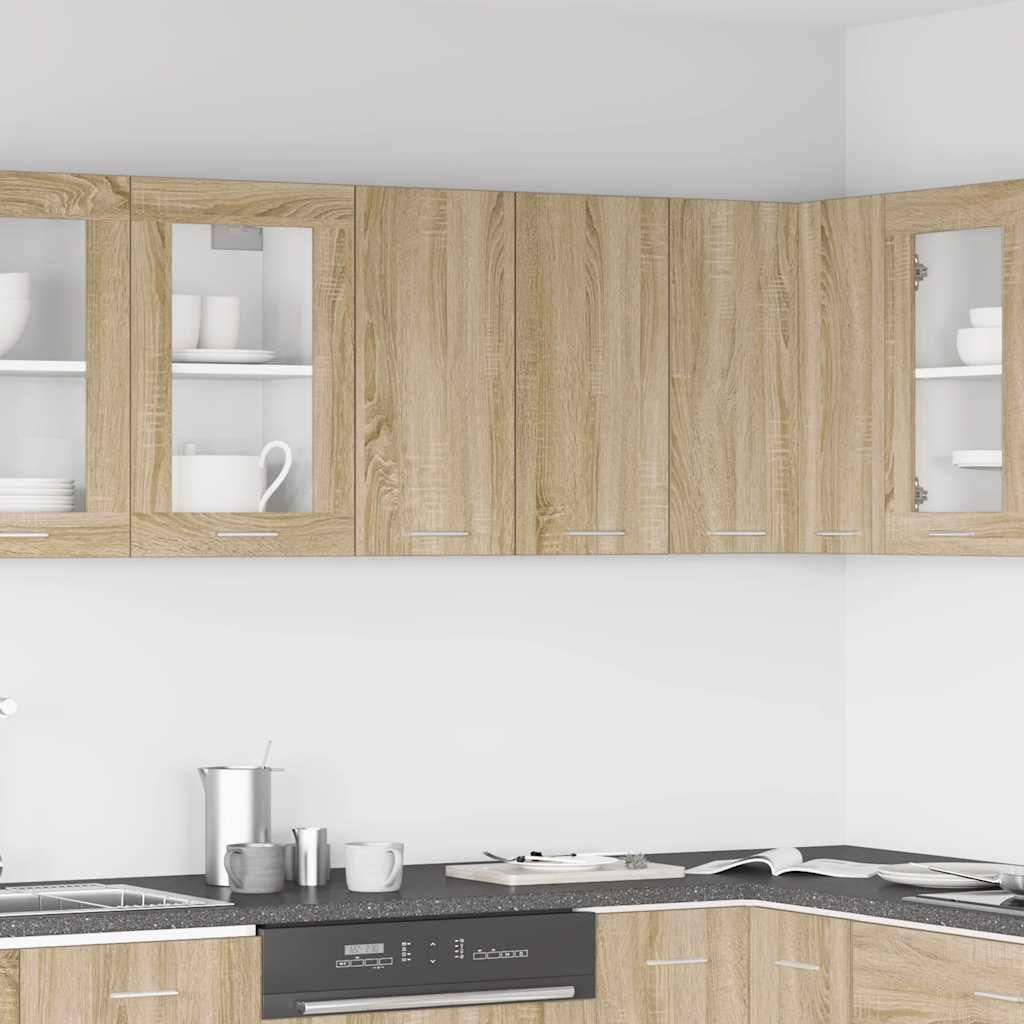 vidaXL Nástenná skrinka Lyon Sonoma dub 60x31x60 cm Obrázok produktu 