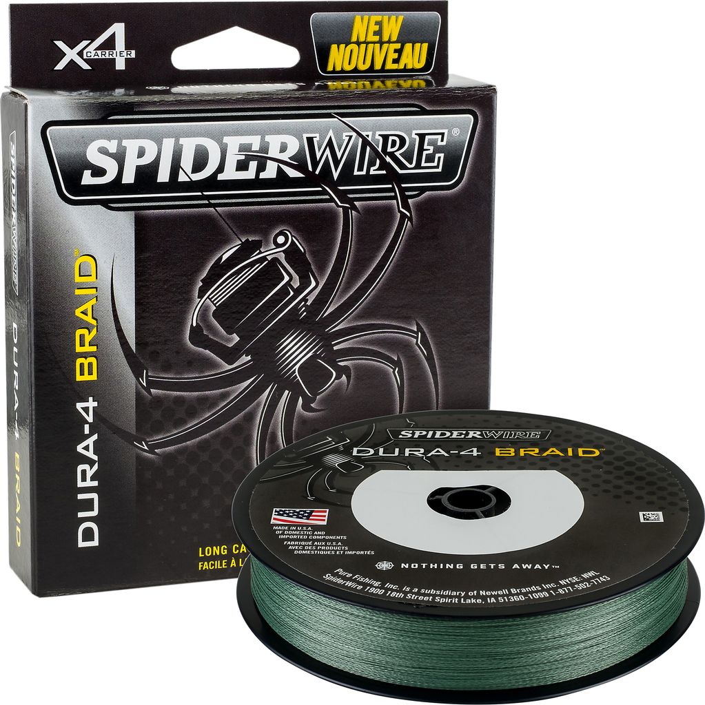 Spiderwire Angelschnur Dura 4 (Green, 300 m) Ø mm: 0,35