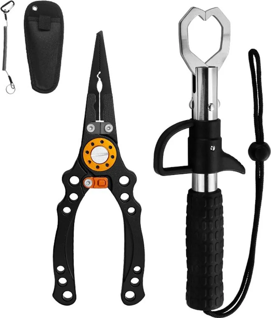 Kit Pesca INF TK33 + TK266A: Pinza Split Ring e Grip di Precisione
