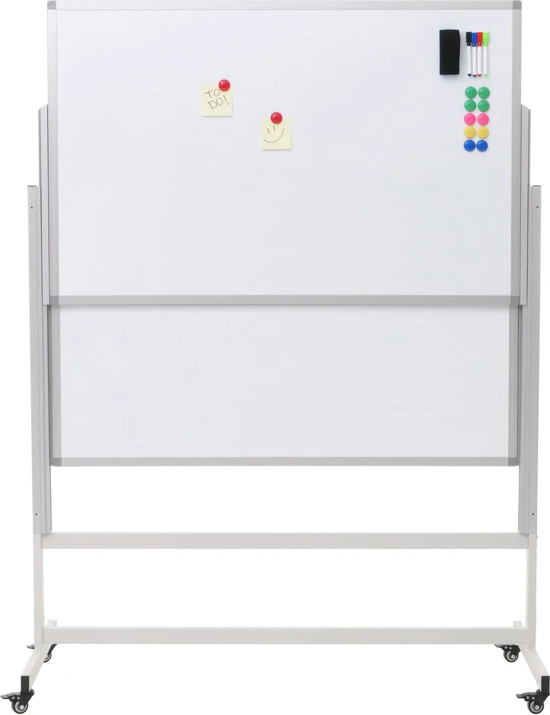 Tableau blanc de conférence double face pour bureau et salle de réunion