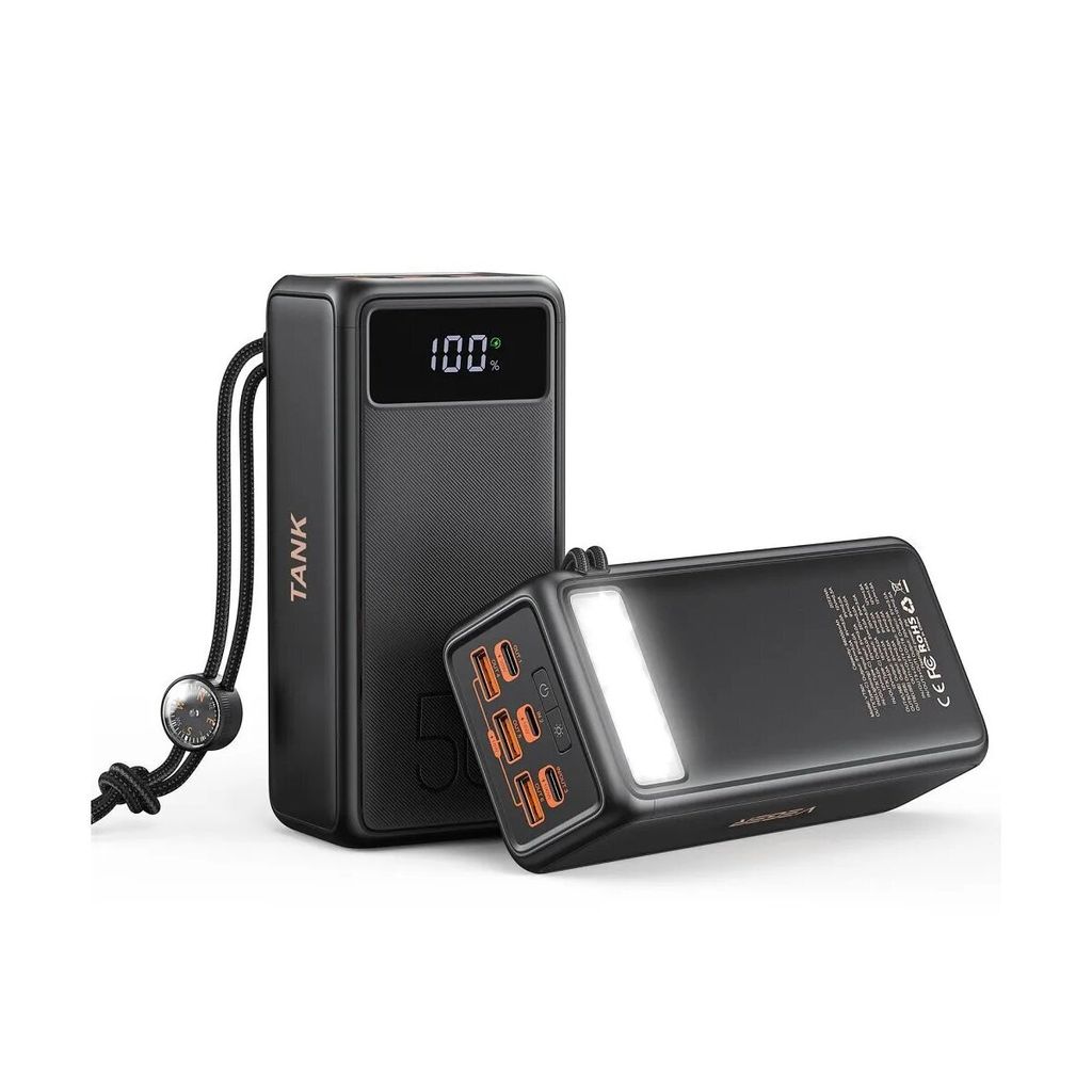 VEGER powerbank 56 000 mAh PD QC3.0 5A 130W Tank Boost Produktbild 