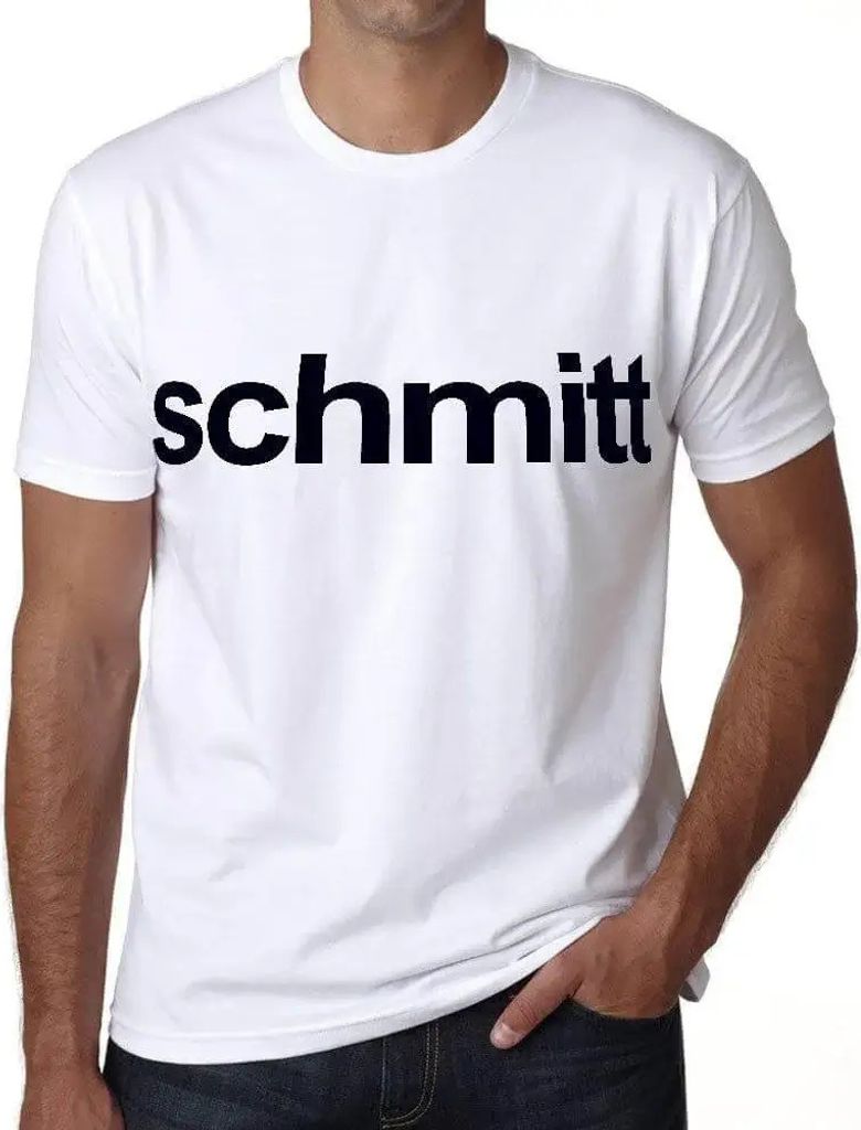 Herren Grafik T-Shirt Schmitt Öko-Verantwortlich Vintage Jahrgang Kurzarm Lustige Druck Geburtstag Geschenk Mann