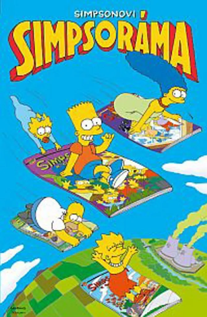 Simpsonovi Simpsoráma de Matt Groening - Album BD Collector Rare