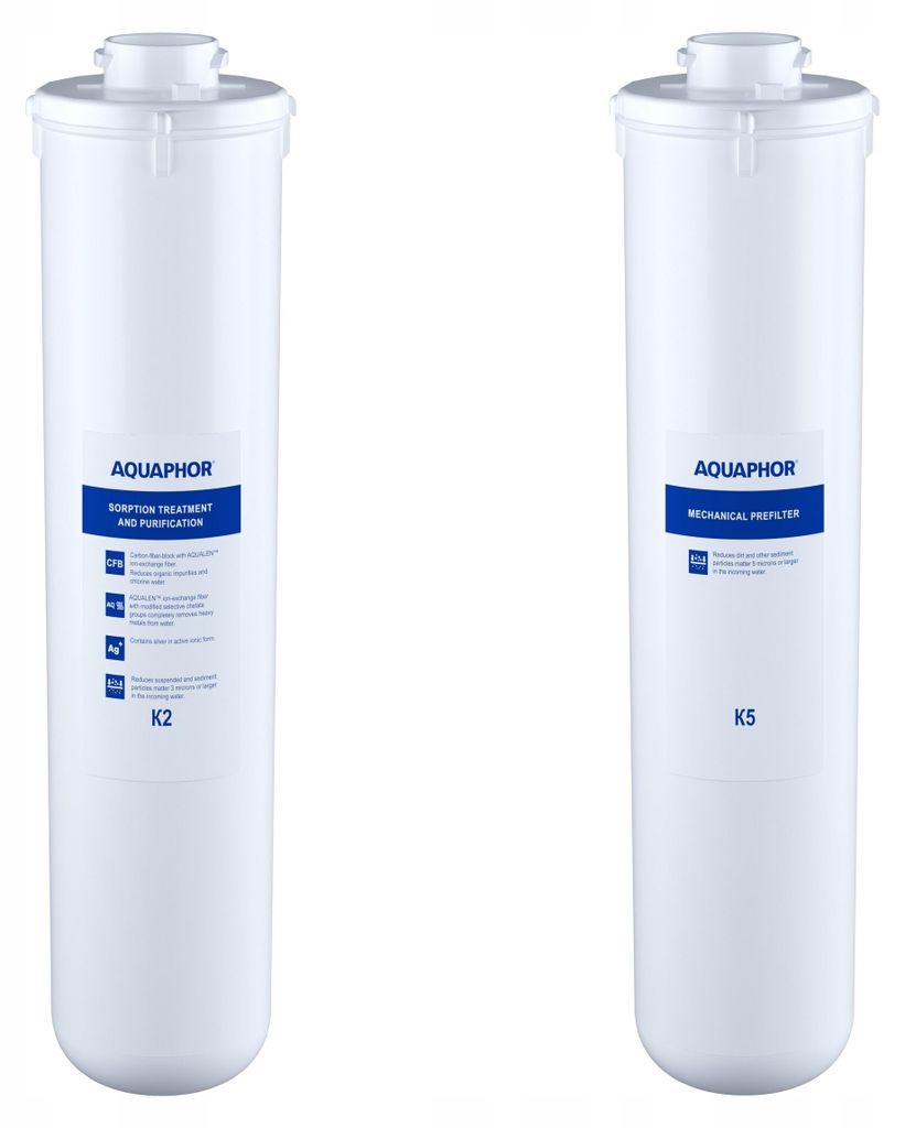 Set mit 2 Aquaphor K2, K5 Filterkartuschen Produktbild 