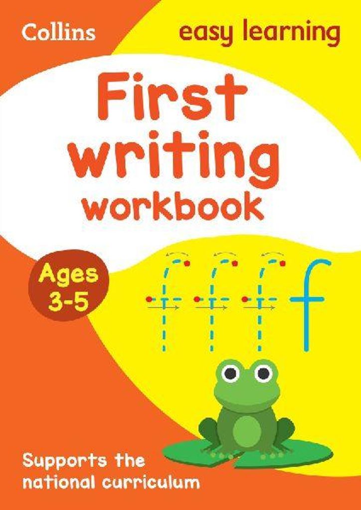 First Writing Workbook Ages 3-5 Produktbild 