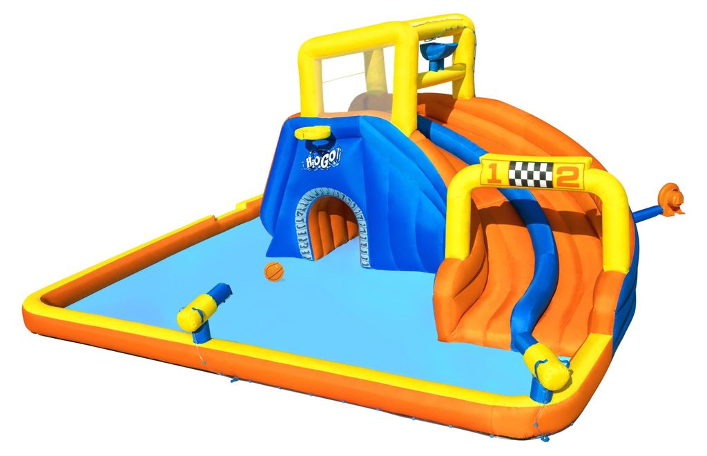 Parco Acquatico Gonfiabile Super Waterway 551x502x265cm Immagine del prodotto 