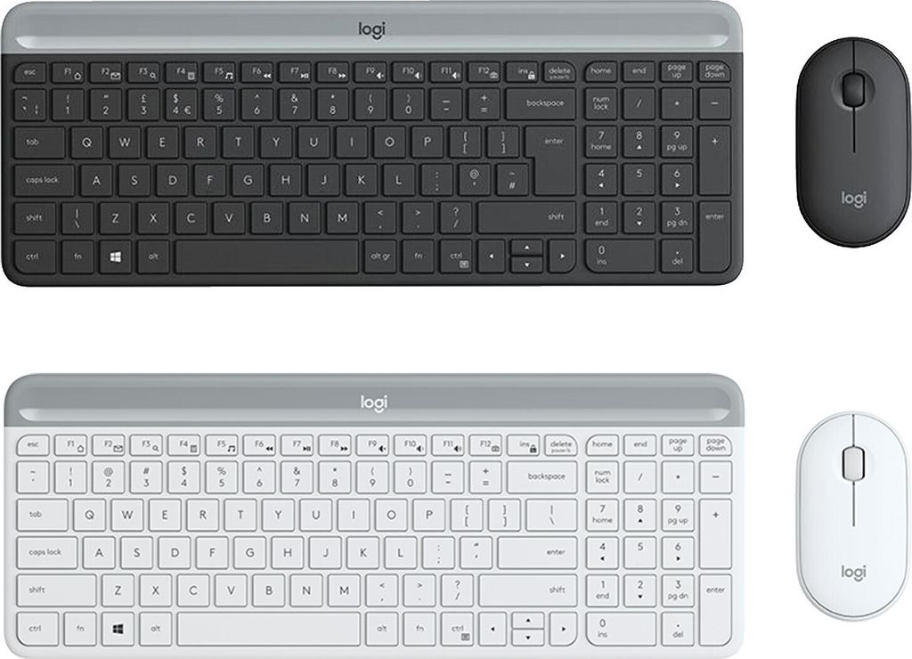 Logitech Slim Wireless Combo MK470 Zdjęcie produktu 
