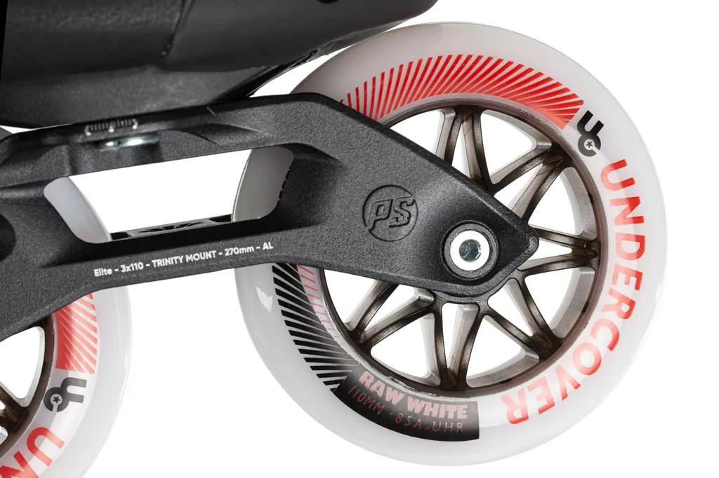 Patins à roulettes POWERSLIDE Swell Black Fire 110 taille 38 - Roller