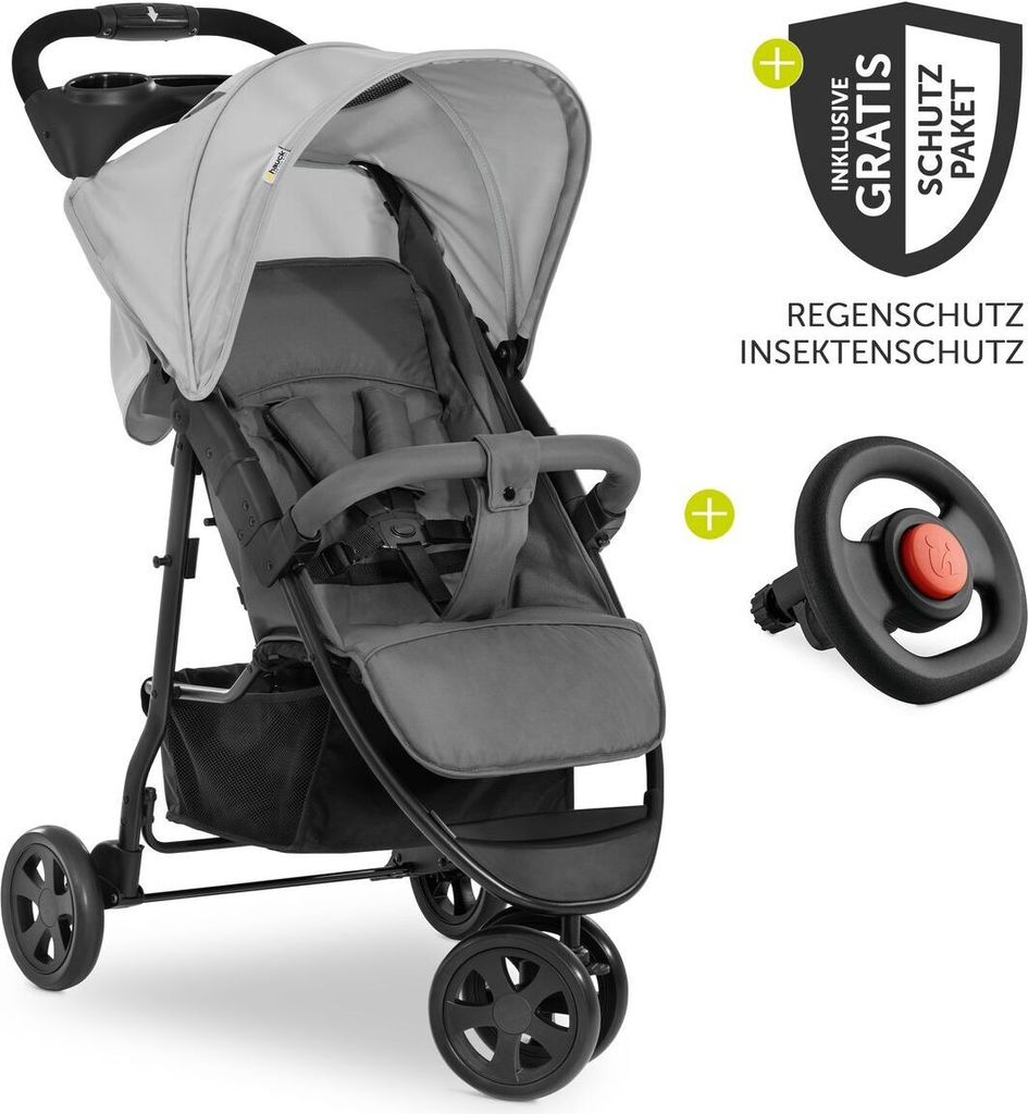 Hauck Buggy Citi Neo 3 inkl. XXL Zubehörpaket & Produktbild 