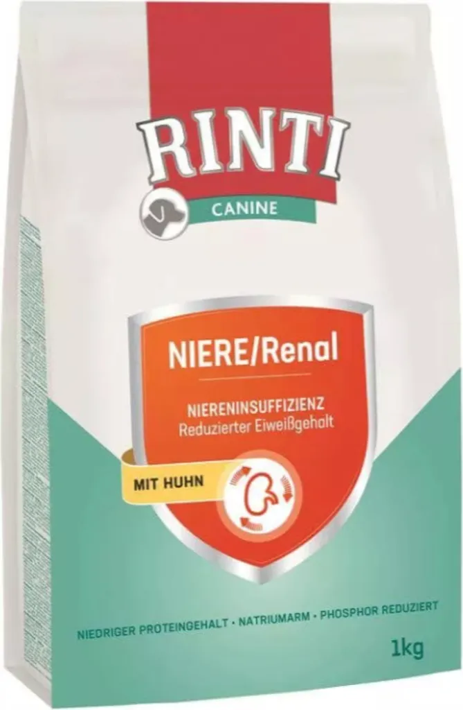 Rinti Canine Crocchette Renale Pollo 1 kg - Dieta Specifica per Reni