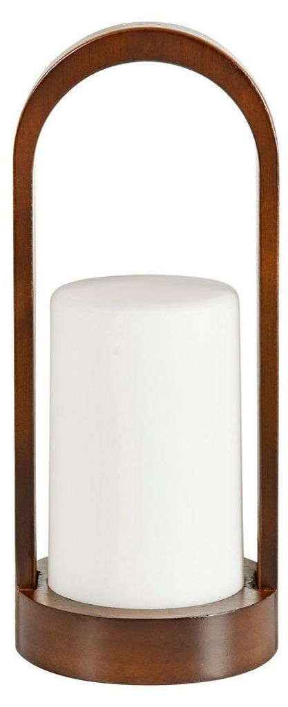4 Duni LED Halter Easy Walnut braun-weiss 206431