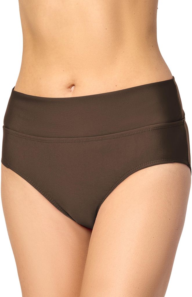 Merry Style Damen Bikini Slip MSVR5 (Braun (8157), 38) Produktbild 