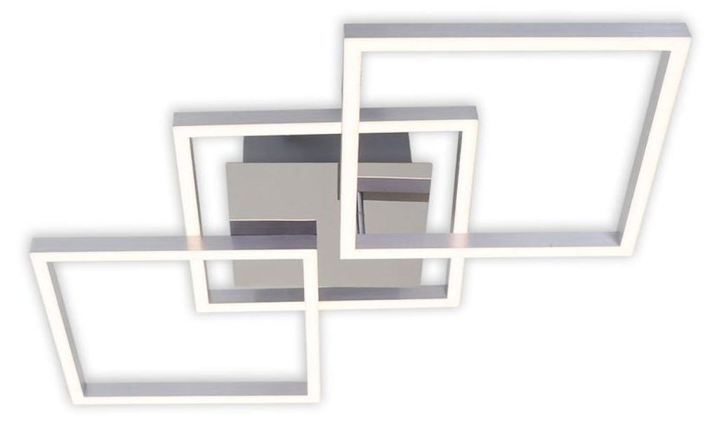 LED Deckenleuchte Dimmbar schwenkbar 36 W silber Produktbild 