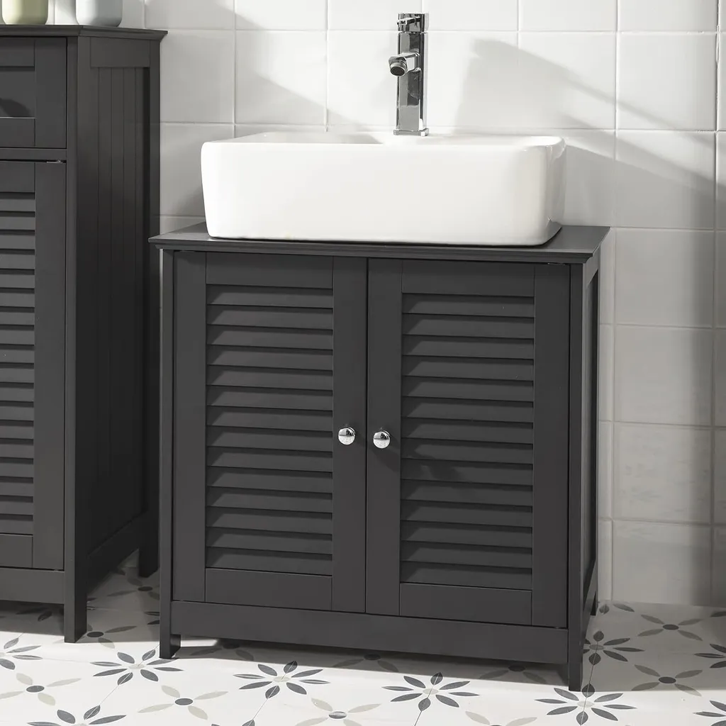 Mobile Bagno Grigio SoBuy: Design Contemporaneo e Soluzioni Salvaspazio