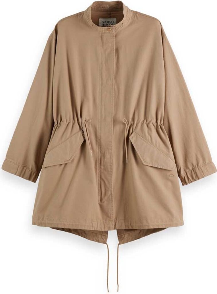 Scotch & Soda 177591 Parka Beige L Frau Beige L