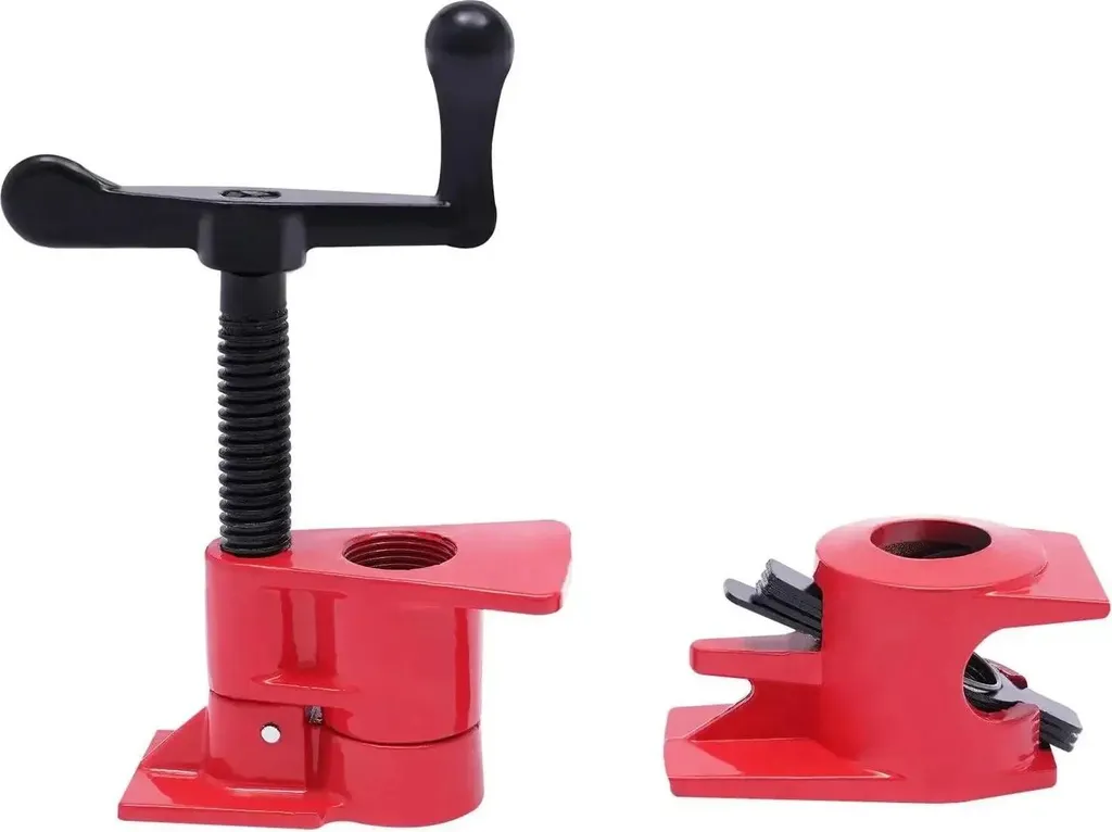 Serre-joint à vis pour bois 1,9 cm - Lot de 6 presses en fer robuste