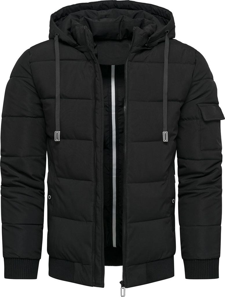 Recea Winterjacke für Männer Chaies schwarz XL
