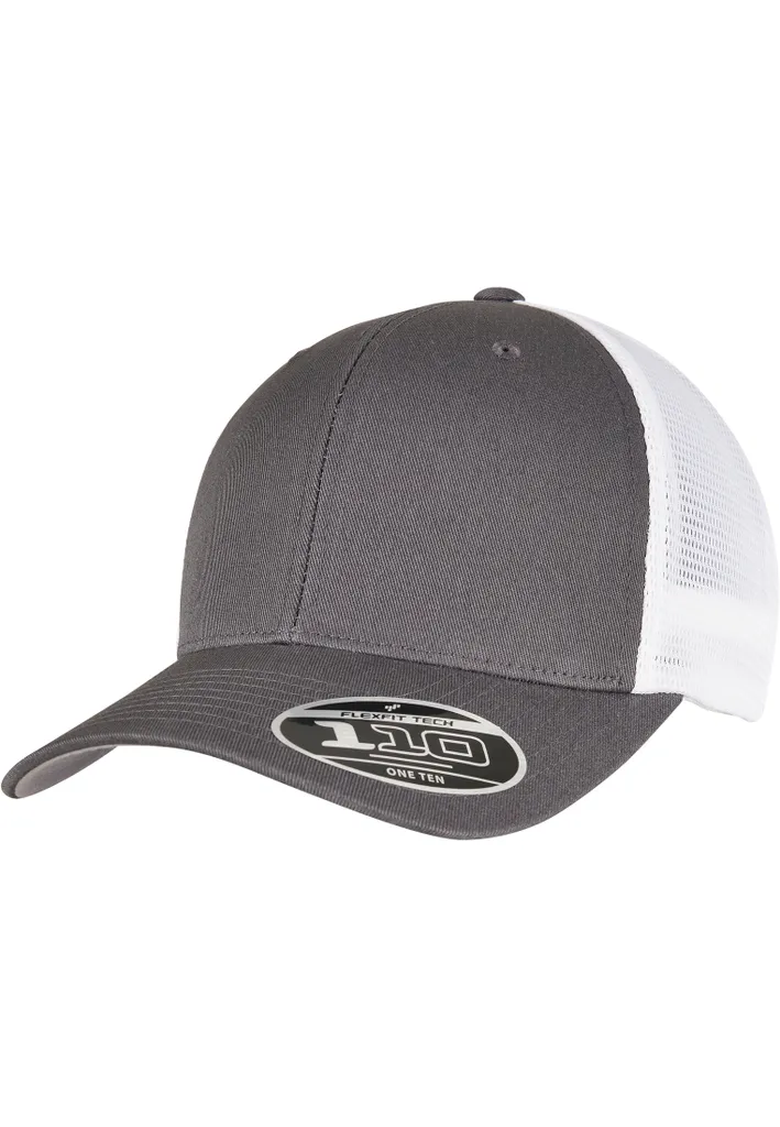 Snapback Flexfit 110MT Charcoal White - Streetwear Cap Iconico