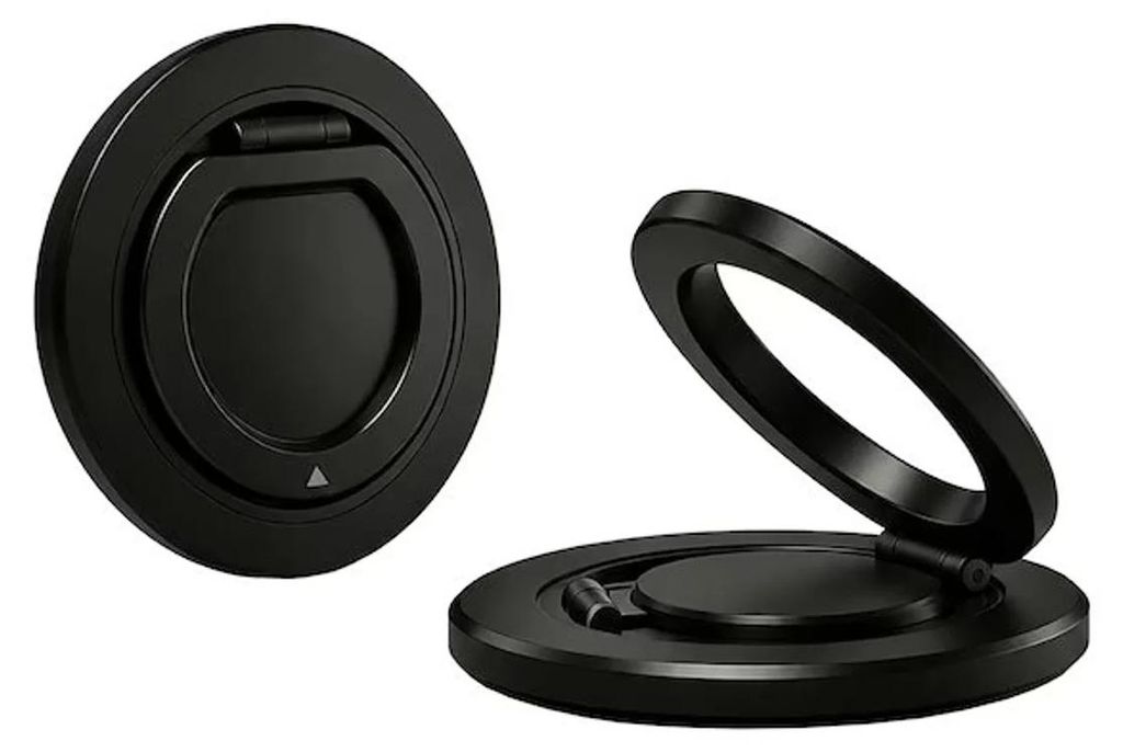 Samsung Dual Magnet Holder Slim, Magnetický krúžok, Čierna, Obrázok produktu 