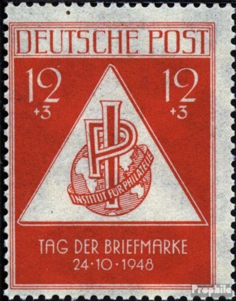 Briefmarken Sowjetische Zone (All.Bes.) 1945 Mi 228 (kompl.Ausg.) gestempelt Tag der Briefmarke