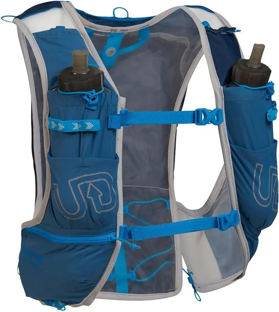 Gilet Hydratation 13.4L Mountain 5.0 Anti-Ballottement Bleu Taille S UD