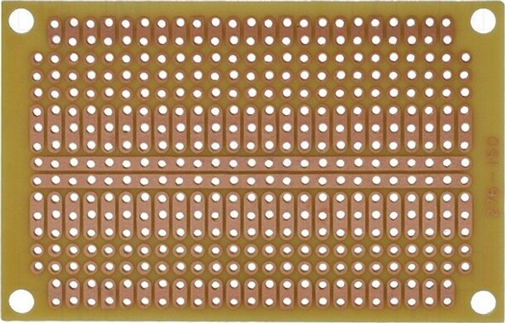 2x Platte: universell einseitig,Prototyp W: 47mm L: 72mm PC-4 Universalleiterplat