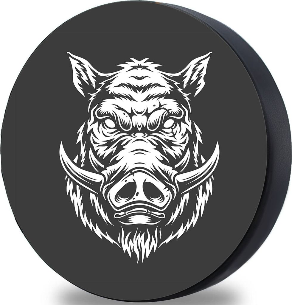 Maßgefertigte Reifentasche Aus Öko-Leder - Wasserdichte Reserverad-Abdeckung Mit Foto-Druck