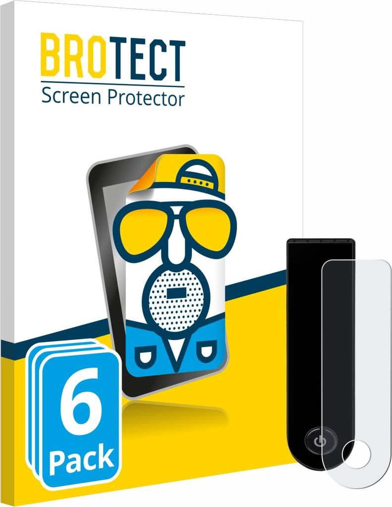 6x BROTECT Schutzfolie für Xiaomi Electric Scooter 5 Max Displayschutz Displayschutzfolie Folie Matt Entspiegelungsfolie