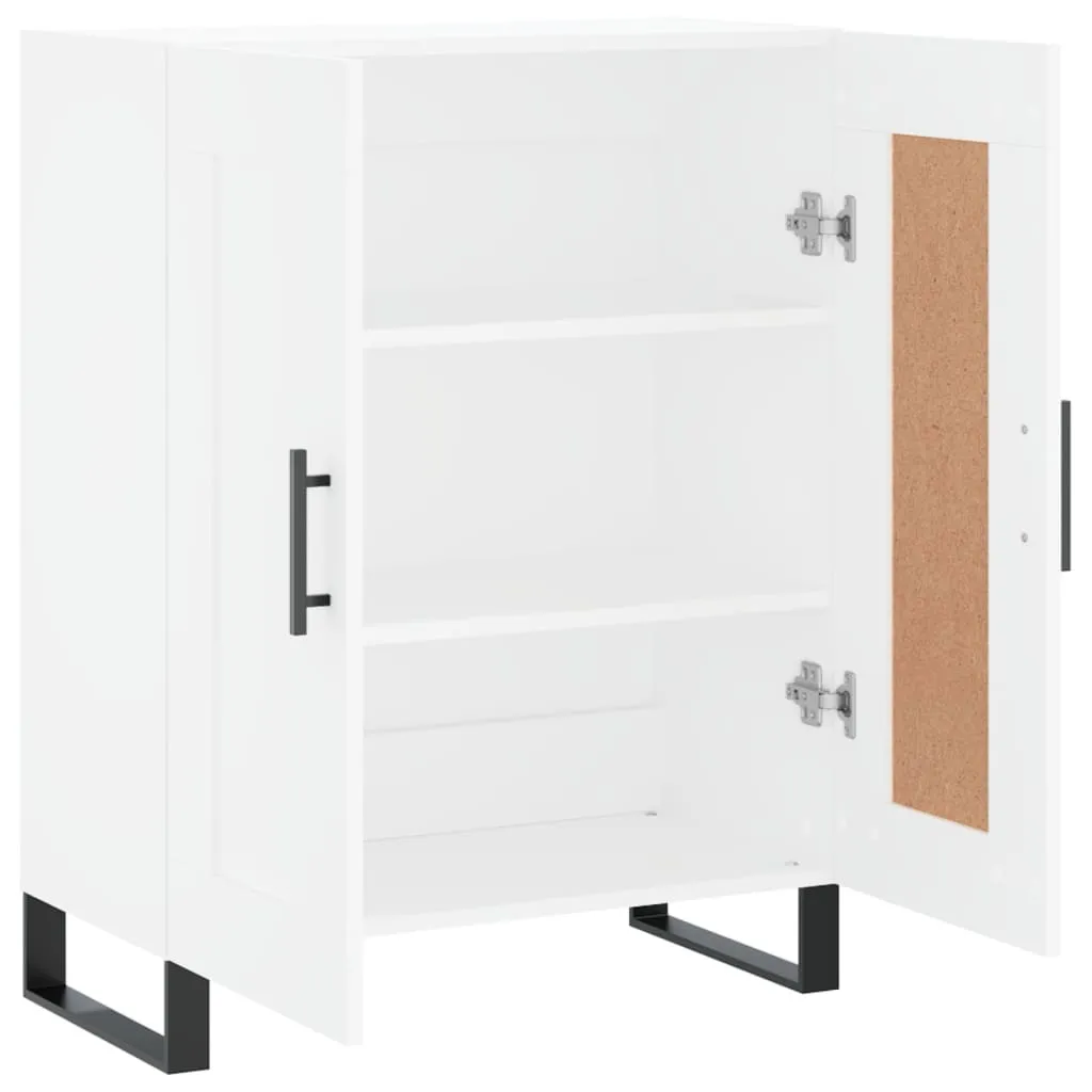 vidaXL Credenza bianca 69,5x34x90 cm Materiale a base di legno - 6