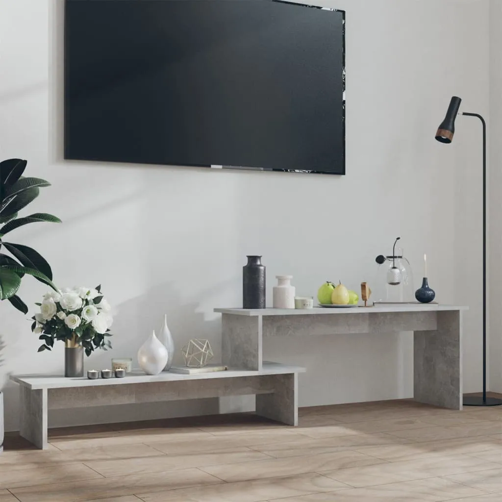 Mobile TV Industrial Grigio Cemento 180cm | Arredo Soggiorno 2026