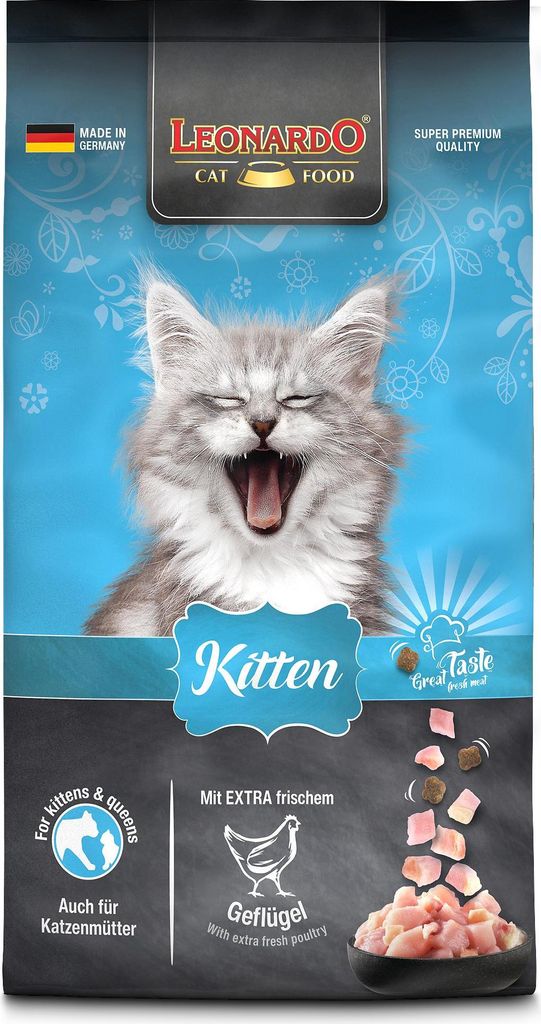 Leonardo Kitten - Katzenfutter - Trockenfutter - 7,5 kg
